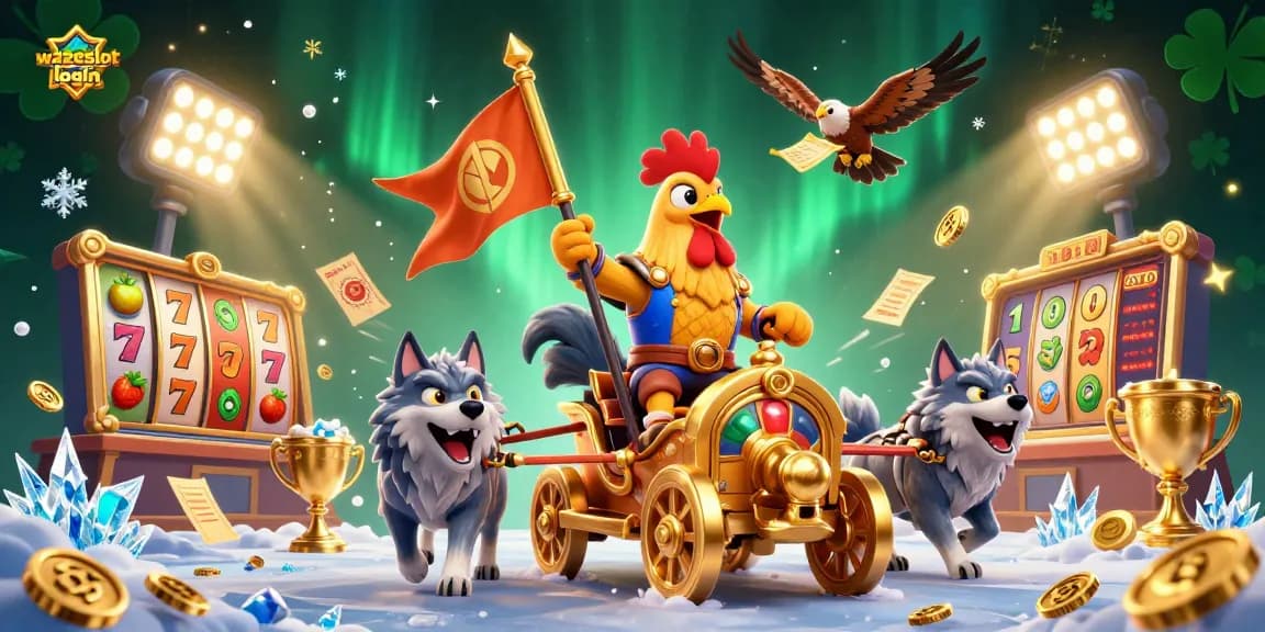 Play to win at WAZESLOT login with exciting slot reels and high RTP games!