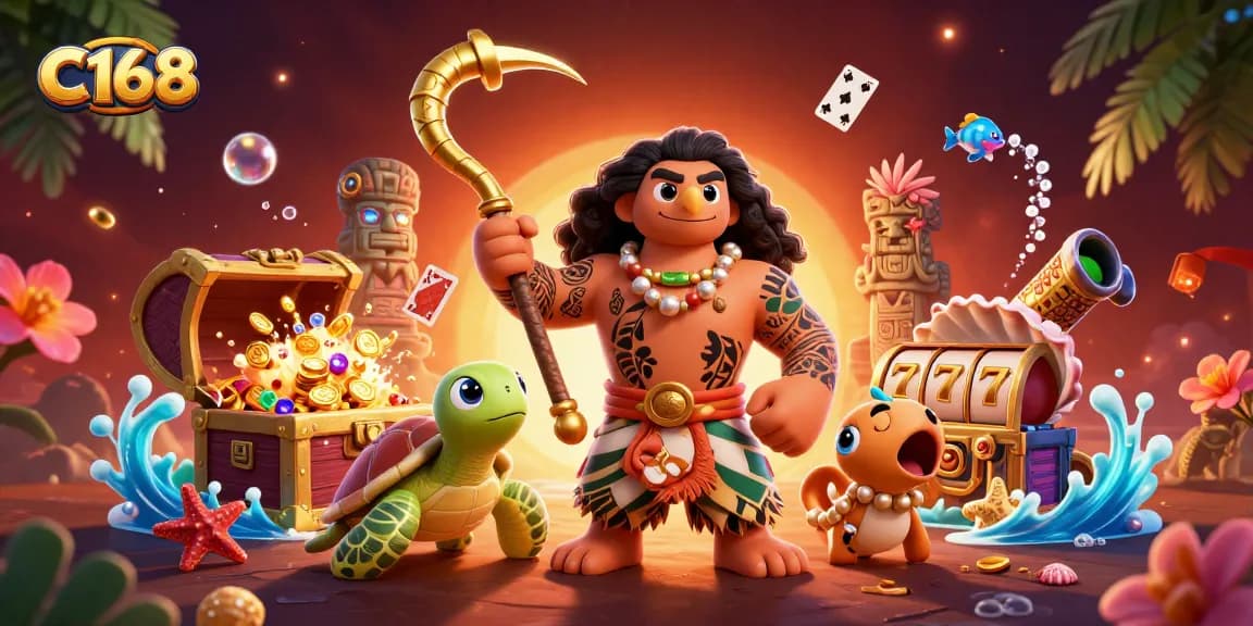 Experience thrilling wins at C168 with vibrant underwater treasures and dynamic play elements.