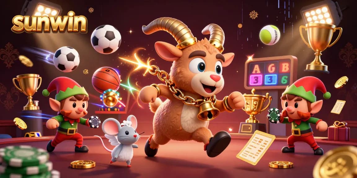 Join the fun at sunwin's vibrant casino, capturing the excitement of betting and winning.