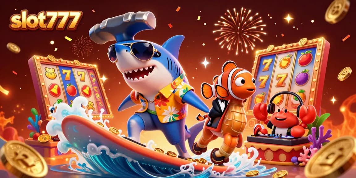 Slot777 menawarkan pengalaman taruhan spektakuler dengan jackpot yang menggoda dalam ilustrasi kasino.