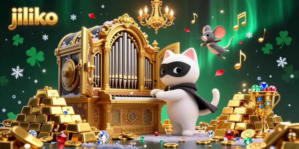Experience thrilling gameplay at Jiliko with captivating characters and abundant rewards in a vibrant casino scene.
