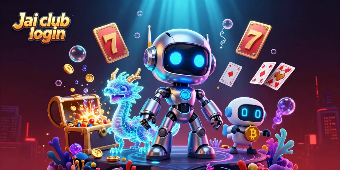 Engage with Jai club login through thrilling slot games, featuring vibrant characters and dynamic elements.