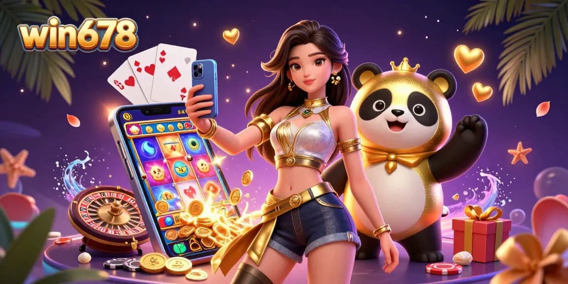 Win678 offers a rich experience with colorful slot games and exciting charismatic characters.