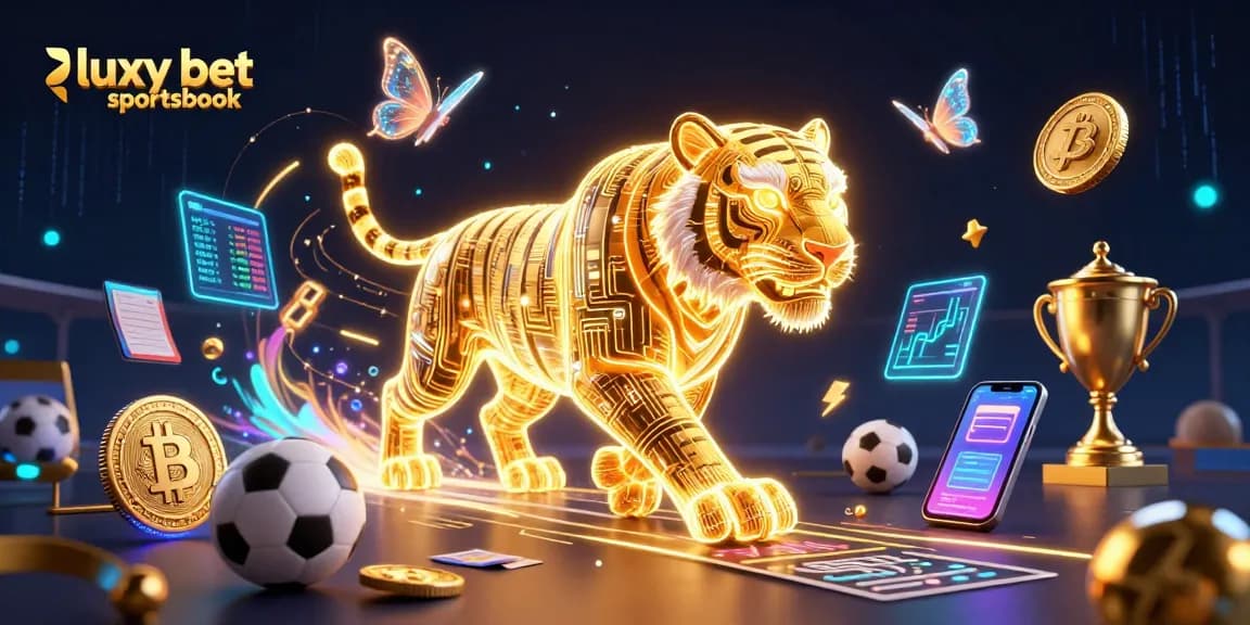 Engage with luxy bet sportsbook visuals showcasing a vibrant digital sports betting scene.