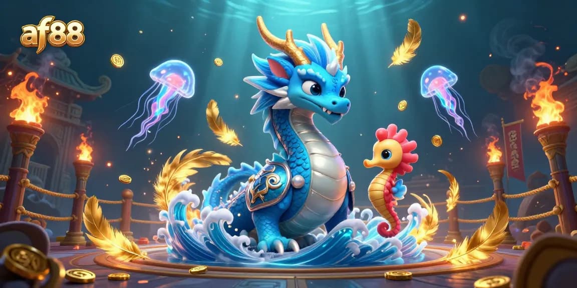 Engage with af88 fantasy gameplay as you explore an underwater realm, featuring dynamic casino elements and stunning characters.