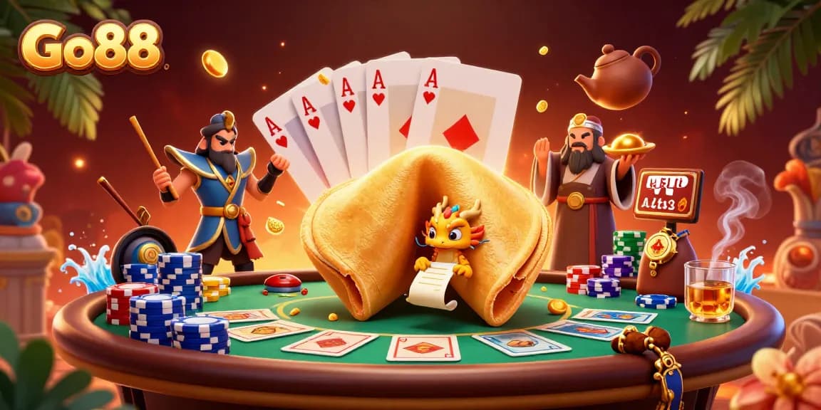 Experience the excitement of Go88 with engaging casino action featuring dynamic characters and vibrant game elements.