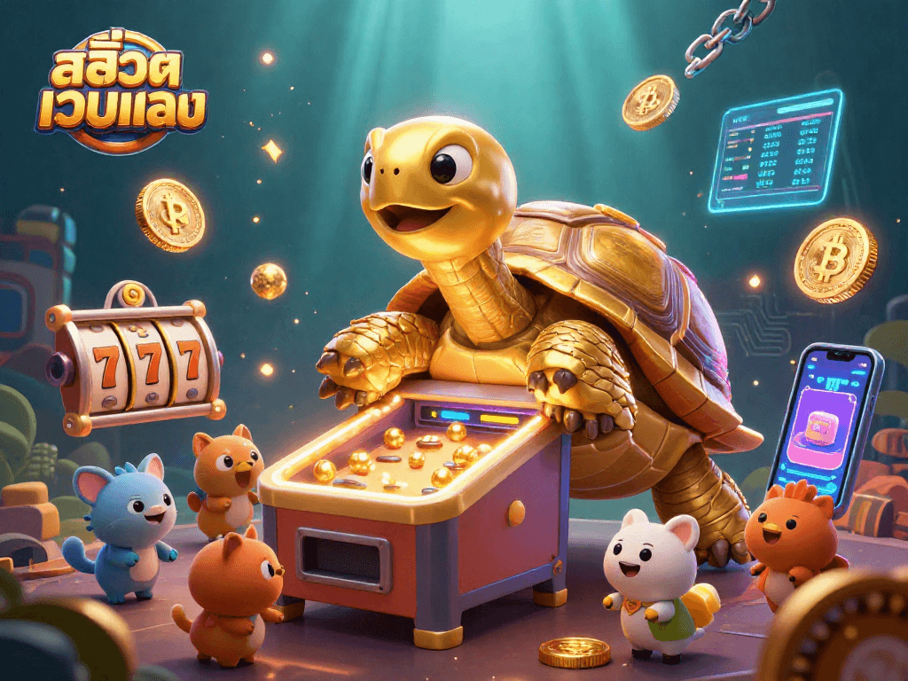 Experience the thrill of สล็อตเว็บตรง with dynamic characters and vibrant casino game elements.