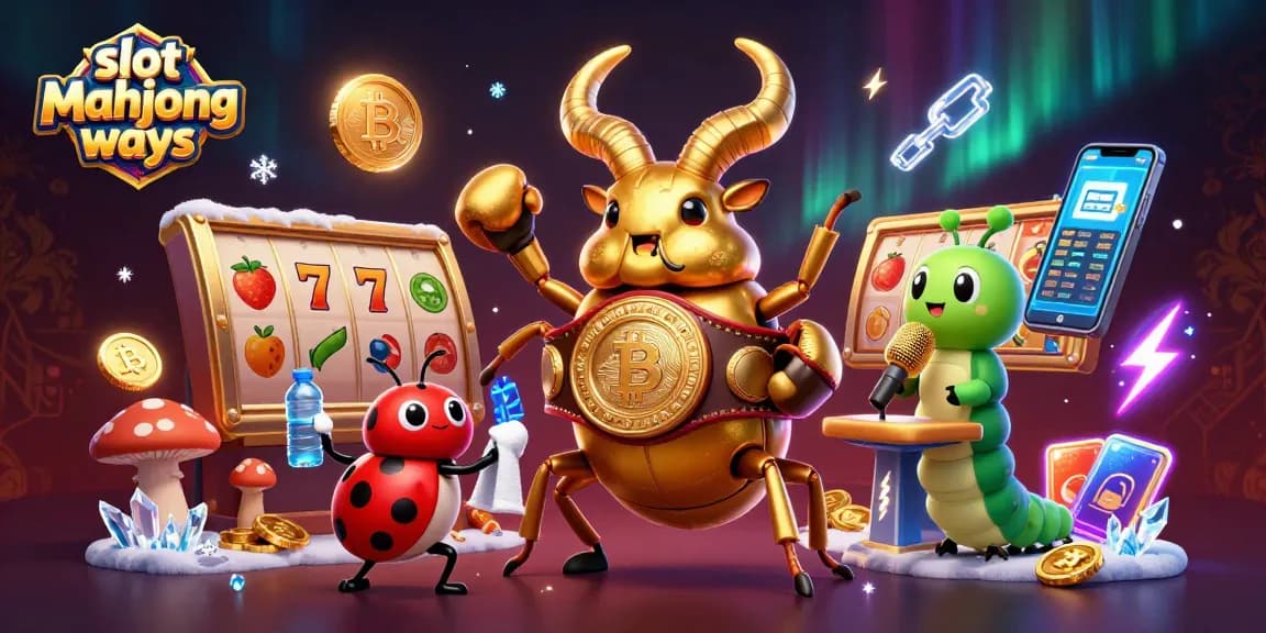 Experience thrilling slot mahjong ways gameplay with vibrant characters and dazzling casino elements.