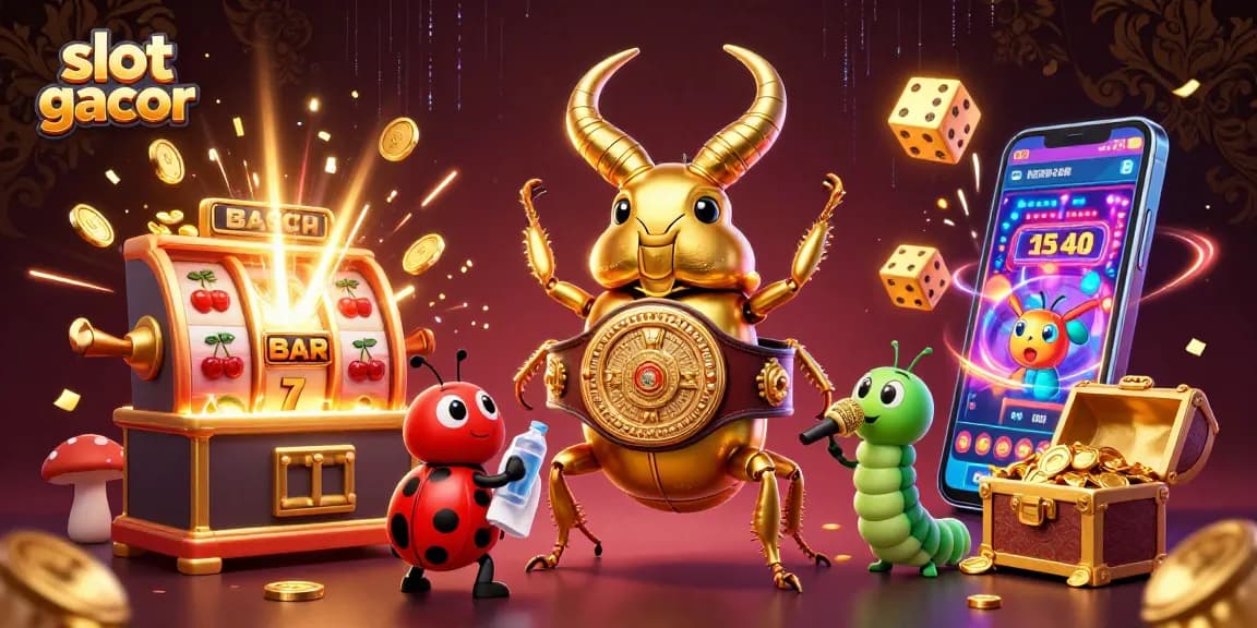 Menangkan jackpot di slot gacor dengan karakter unik dalam ilustrasi 3D ini.