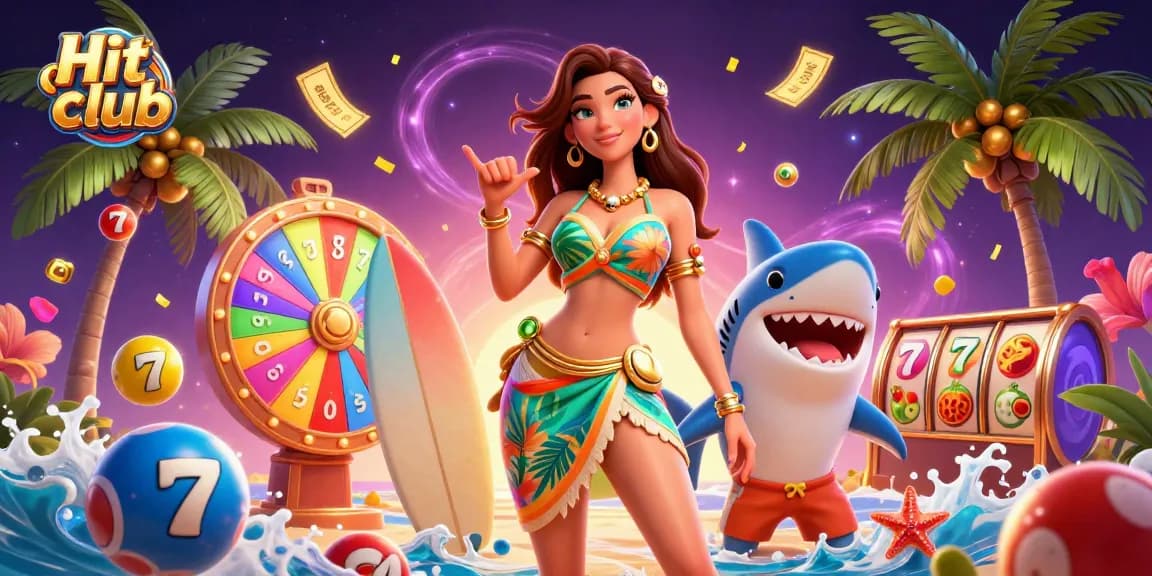 Engage with Hit club's exciting slot games featuring vibrant characters and dynamic action.