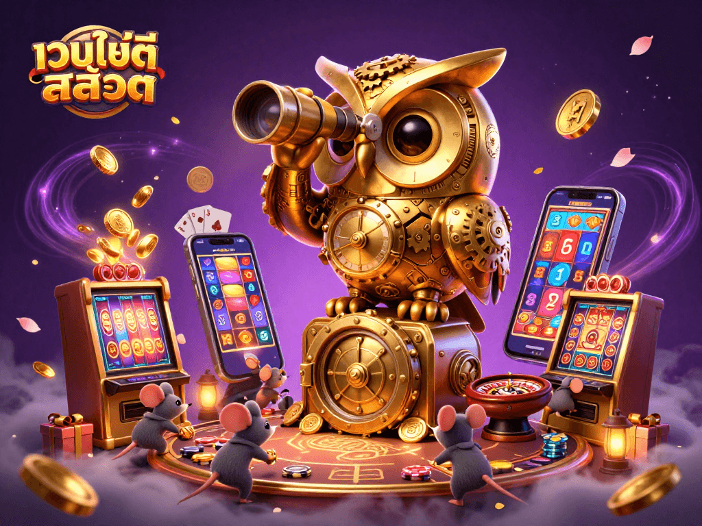 สำรวจเว็บไซต์สล็อต พร้อมทั้งสล็อตแมชชีนทองคำและเกมมือถือที่หลากหลาย