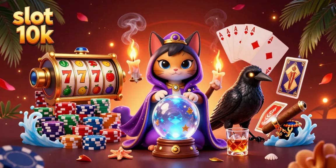 Engaging scene featuring the slot 10k theme with vibrant characters and casino elements creating an immersive gambling atmosphere.