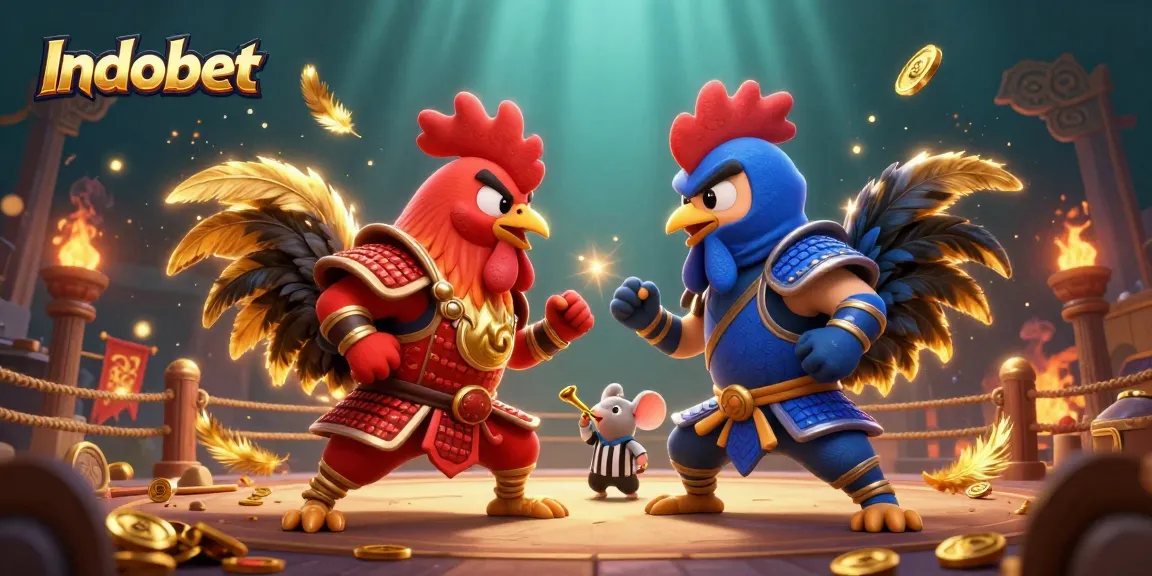 Indobet memperlihatkan pertarungan judi ayam dengan efek visual yang dramatis.