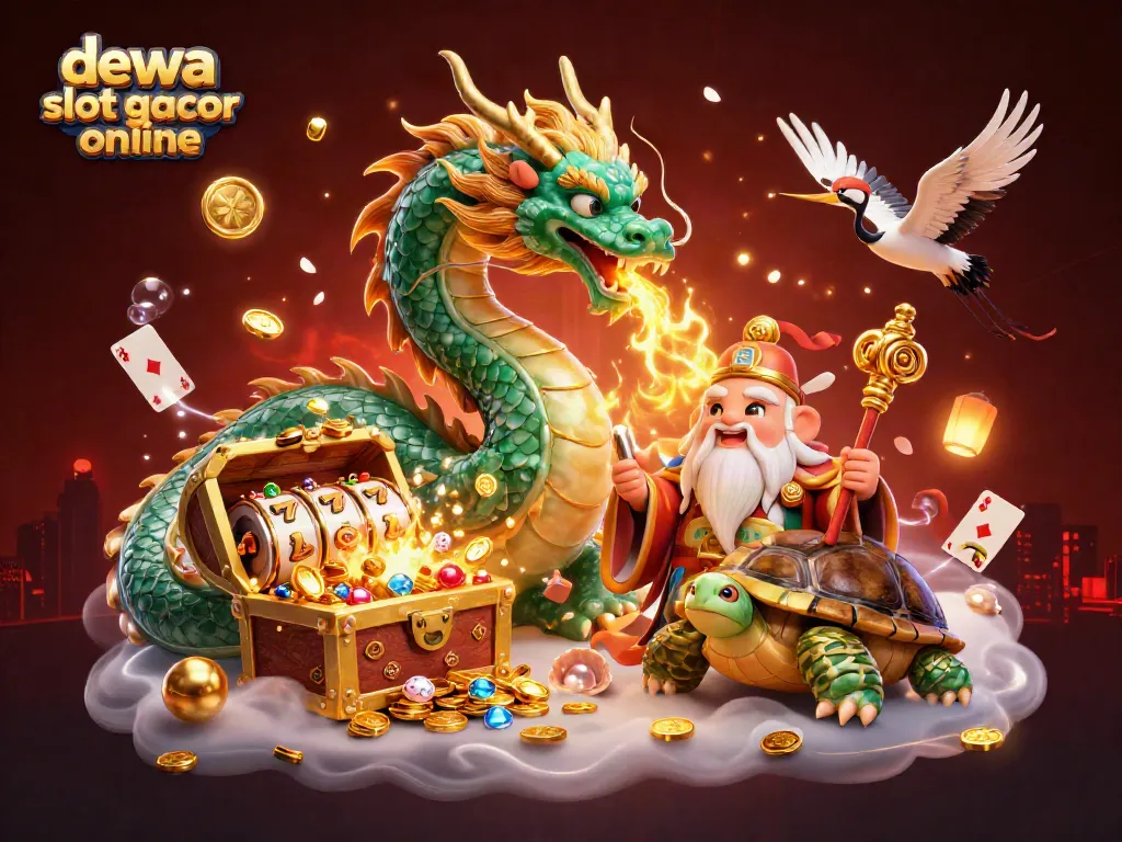 Menangkan dewa slot gacor online dengan simbol keberuntungan dan elemen permainan slot yang memukau.