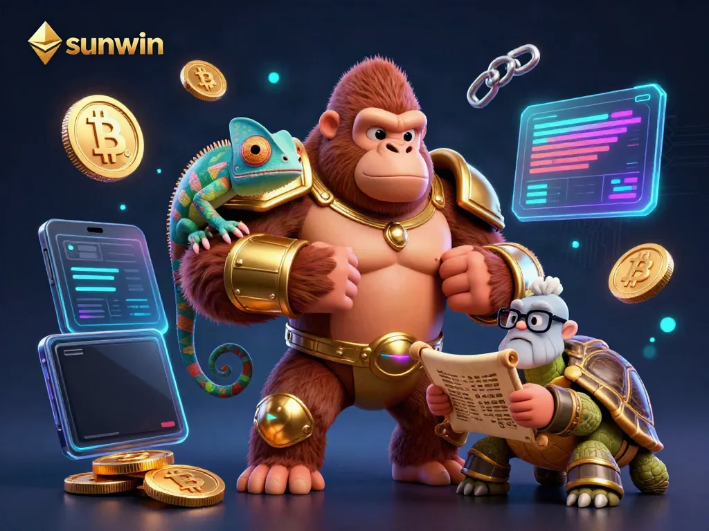 Experience thrilling gambling action with sunwin's vibrant 3D casino characters in an electrifying scene.