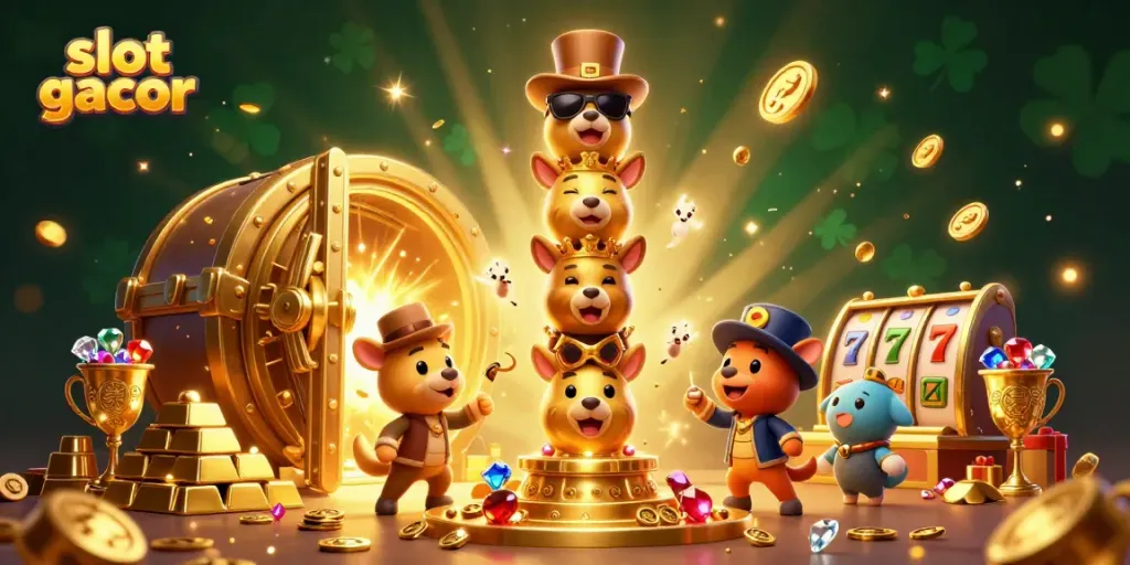 Menangkan slot gacor dengan totem emas dan harta berkilauan yang mempesona.