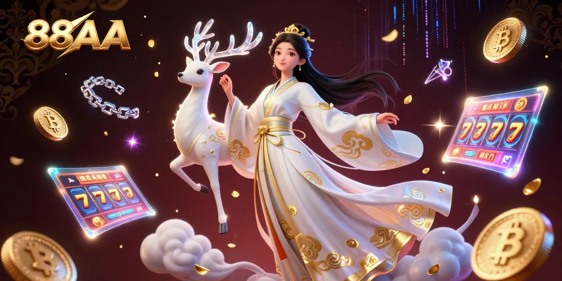 Engage with vibrant 88AA online casino representation showcasing dynamic slots and crypto gaming.