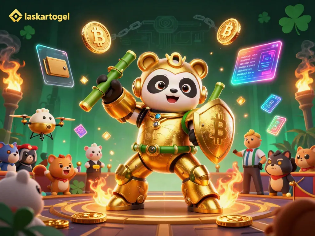 Experience the thrill of laskartogel with our immersive 3D casino scene depicting epic gameplay and vibrant action