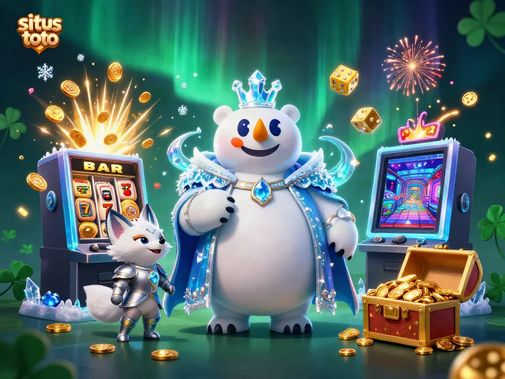 Gambarlah pengalaman menyenangkan bermain situs toto dengan simbol jackpot dan keceriaan dalam permainan.