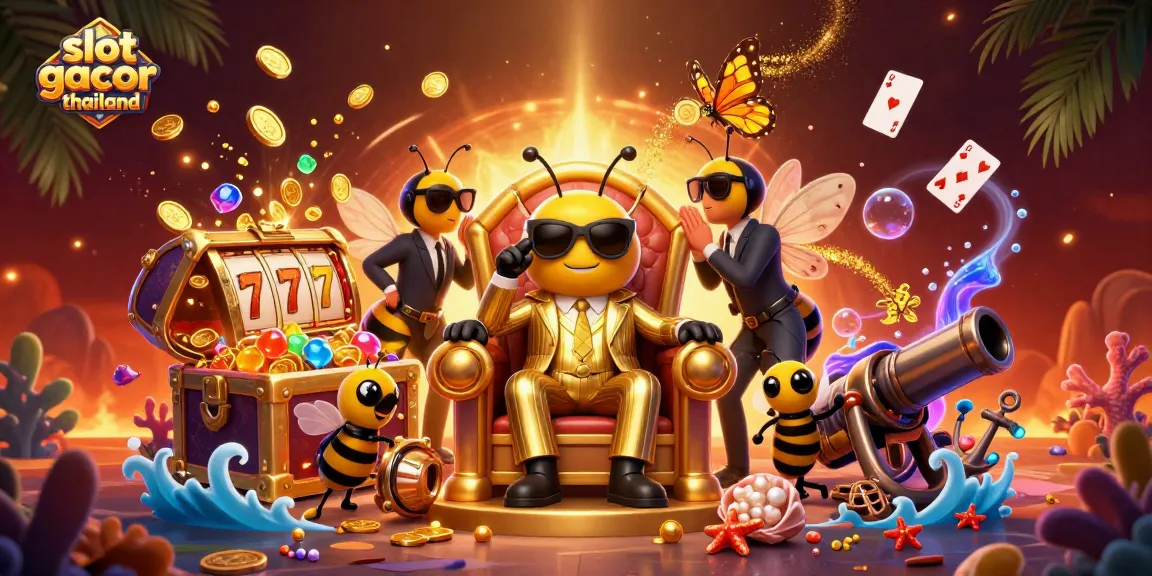 Experience thrilling wins at slot gacor thailand with vibrant characters and dynamic game elements.