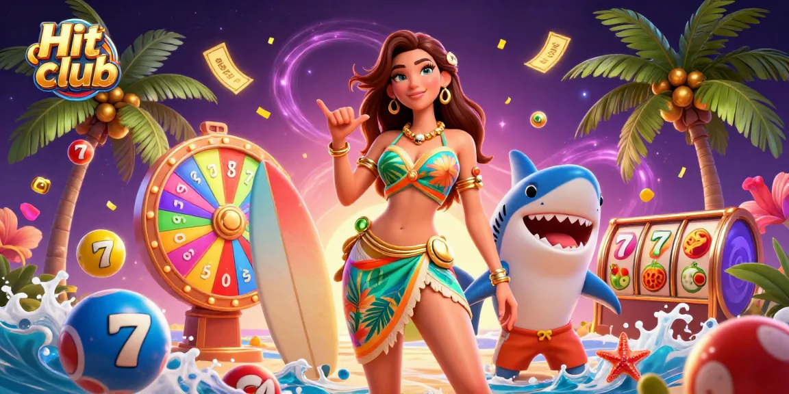 Engage with Hit club's exciting slot games featuring vibrant characters and dynamic action.