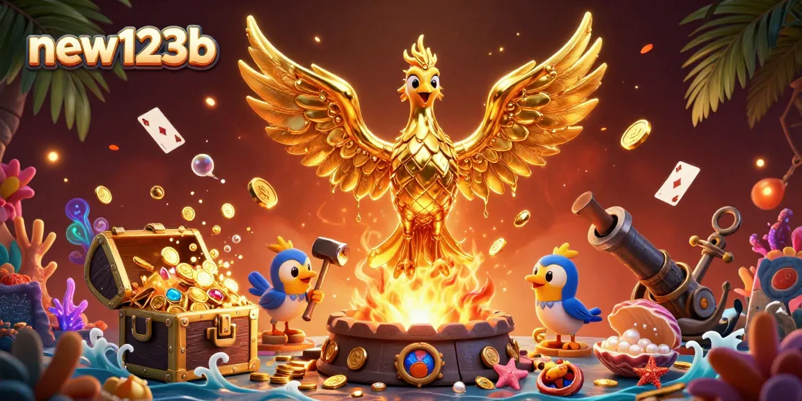 Engage with exciting new123b gaming adventures featuring eye-catching casino elements and dynamic characters.