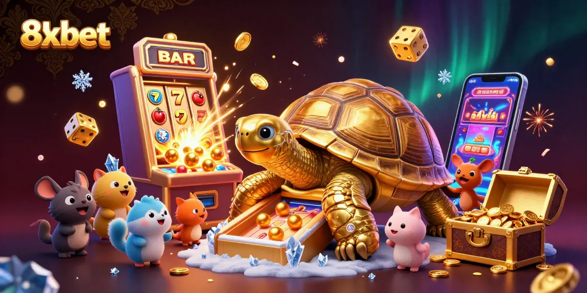 Experience thrilling gameplay at 8xbet with exciting animated characters and jackpot elements.